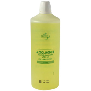 Alcool modifie Cooper solution externe 70 1 Litre 3401566624179