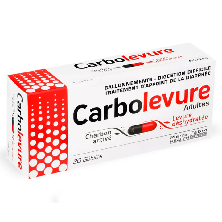 Carbolevure Adulte 30 gélules 3400933092931