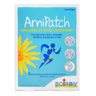 Boiron Arnipatch soothing warming effect 5 patches