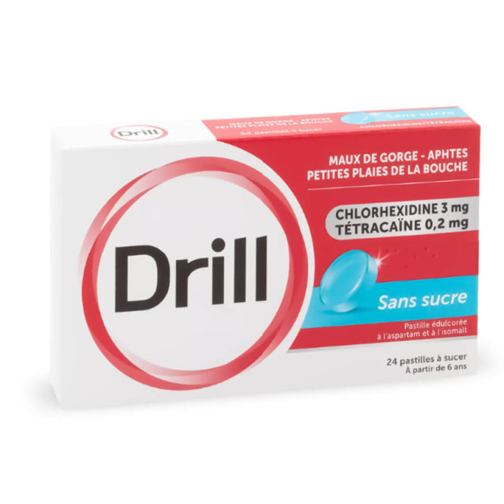 Drill pastilles Sans Sucre par 24 3400933378172