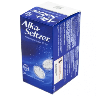 Bayer Alka Seltzer 324 mg 20 comprimés effervescents