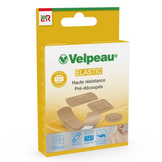 Velpeau Pansements Elastic haute résistance pré-découpés 20 pièces 6941558093394