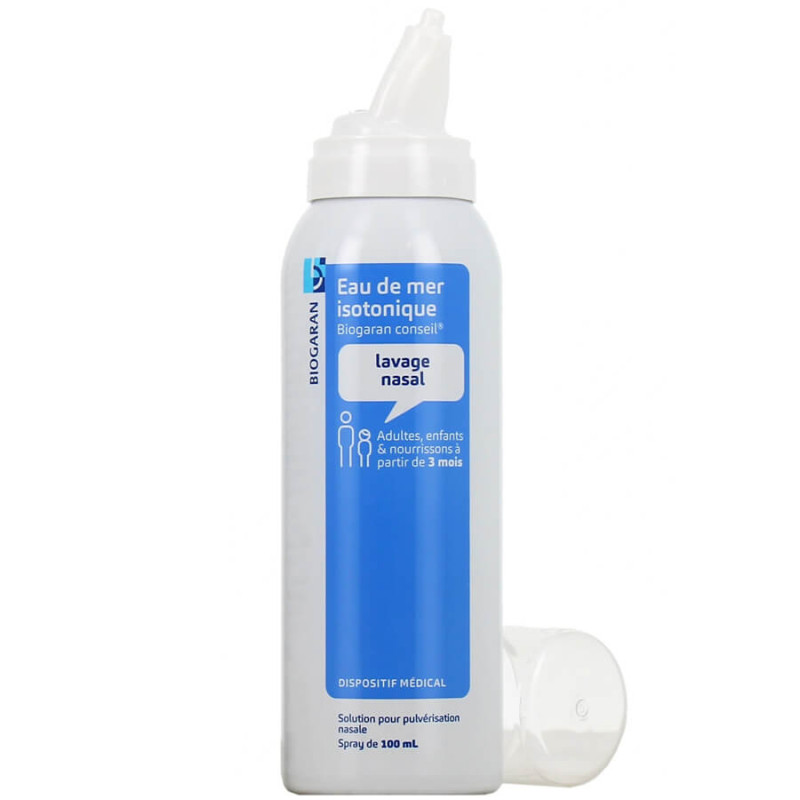Biogaran Eau de Mer Isotonique spray 100 ml 3614770000084