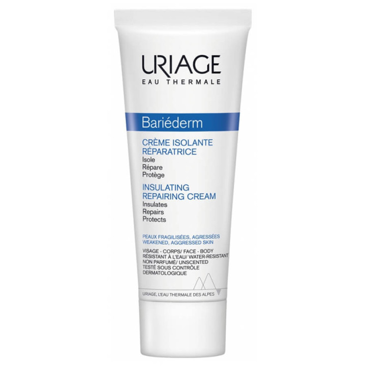 Uriage Bariederm Crème isolante réparatrice tube 75 ml 3661434000508