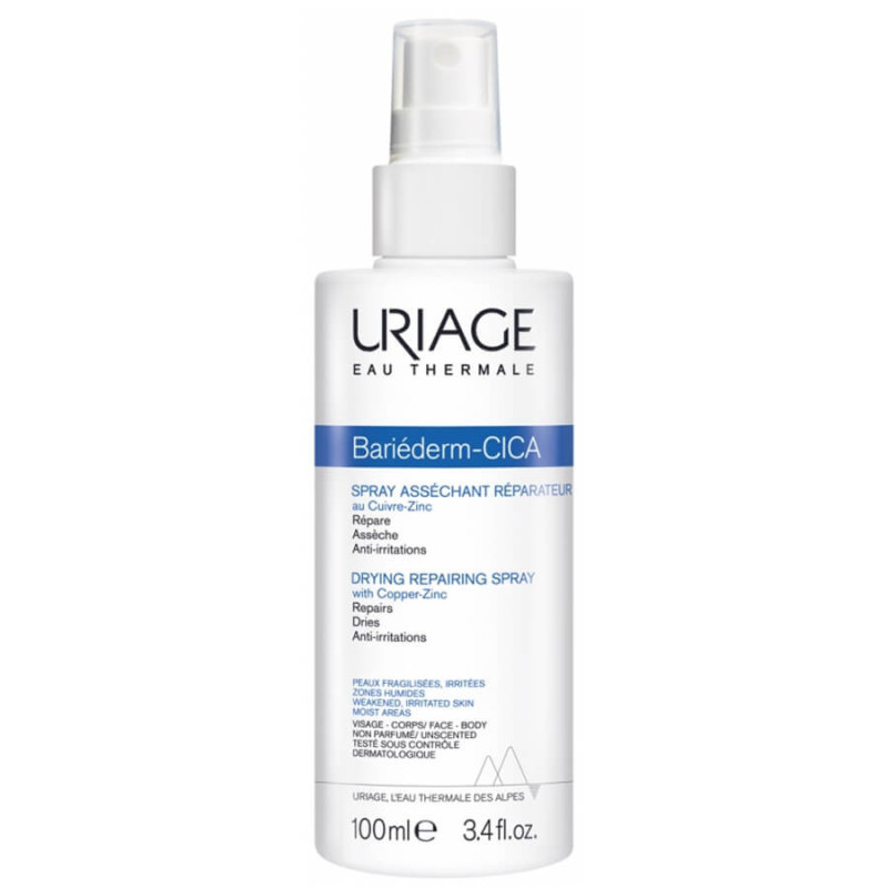 Uriage Bariéderm-Cica Spray Asséchant Réparateur 100 ml 3661434005367