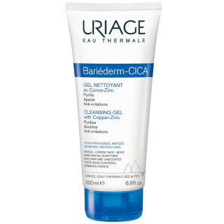 Uriage Bariederm-Cica Gel Nettoyant au CU ZN tube 200 ml 3661434005466
