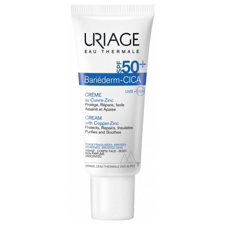 Uriage Bariéderm-Cica Crème SPF50 40 ml 3661434006548