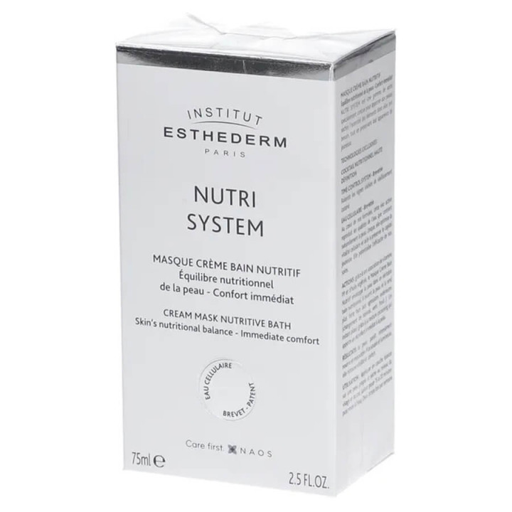 Institut Esthederm Nutri System Masque Crème Bain Nutritif 75 ml 3461020013666