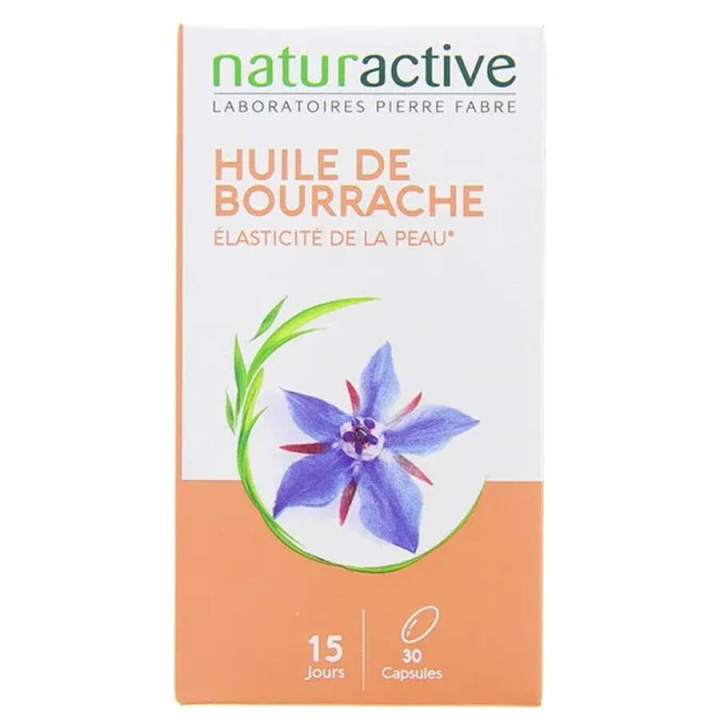 Naturactive Huile de Bourrache 30 capsules 3700026996895