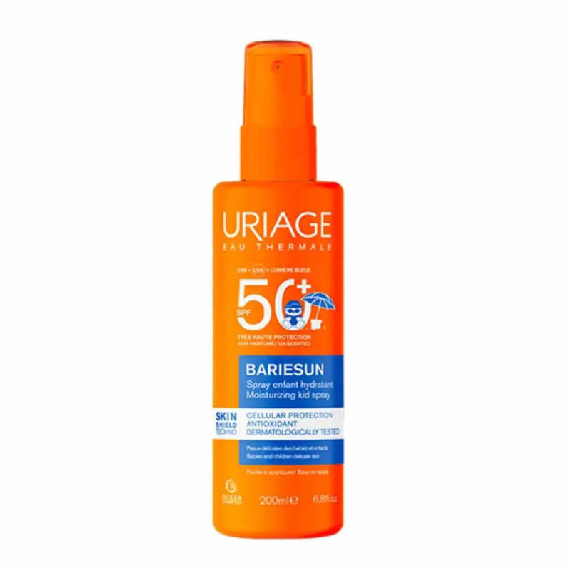 Uriage Bariésun Spray Enfant Hydratant Très Haute Protection SPF50 200 ml 3661434028014