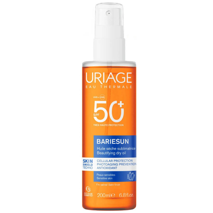 Uriage Bariésun Huile Sèche Sublimatrice SPF50 200 ml 3661434028007