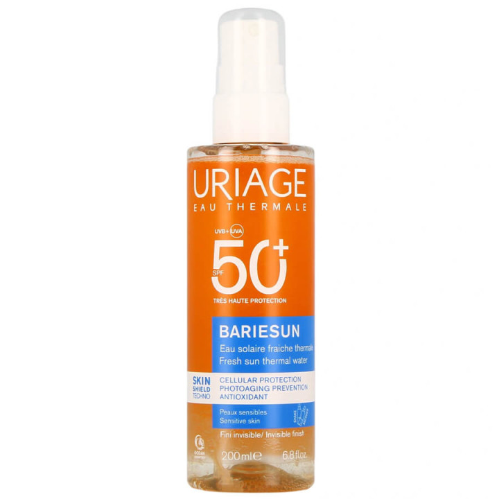 Uriage Bariésun Eau Solaire Fraîche SPF 50 200 ml 3661434028199