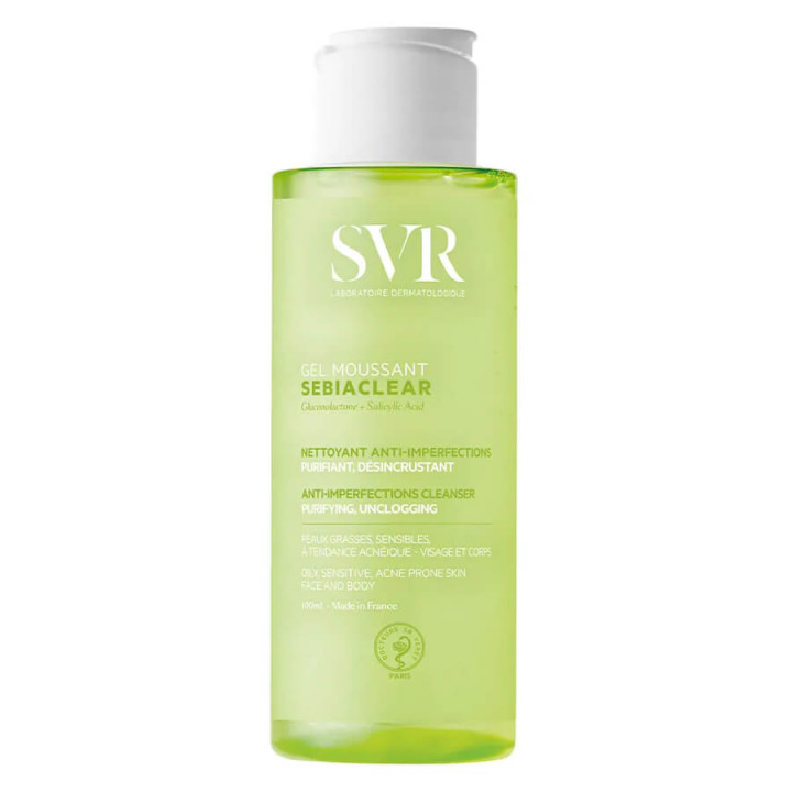 SVR Sebiaclear Gel Moussant Anti-Imperfections 100 ml 3662361006243