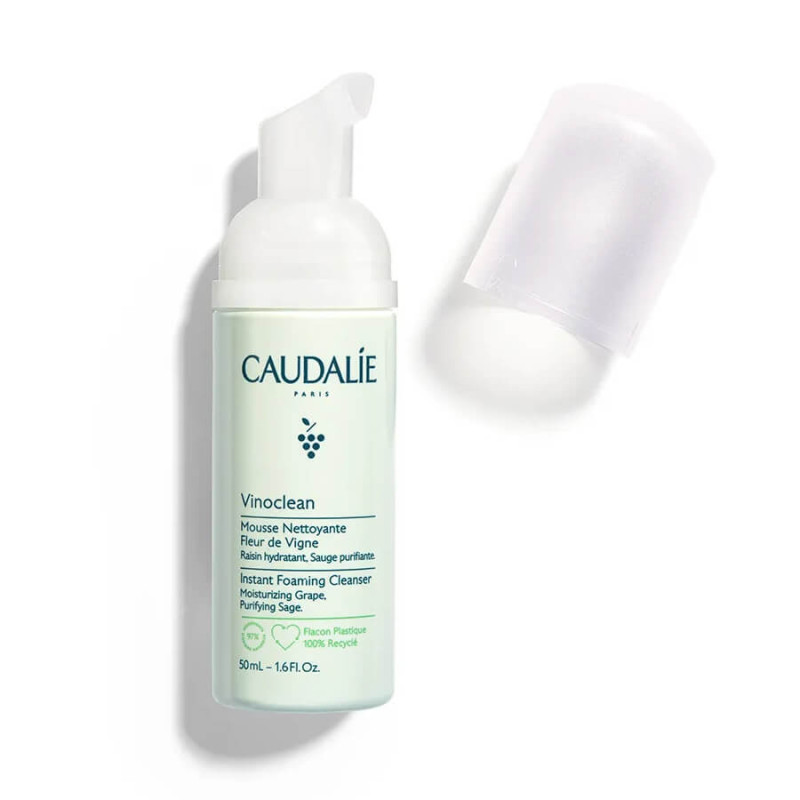 Vinoclean Fleur de Vigne Cleansing Foam 50 ml | Caudalie