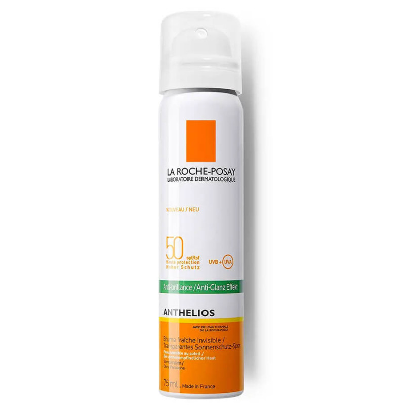 Anthelios Invisible Anti-Shine Mist SPF 50, 75 ml | La Roche-Posay