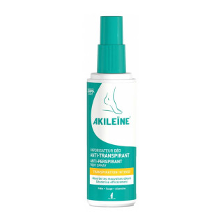Akileïne Deodorant Spray for Heavy Sweating, 100 ml