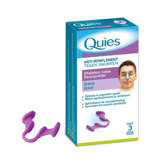 Quies Anti-Snoring Nasal Dilator, Large Size