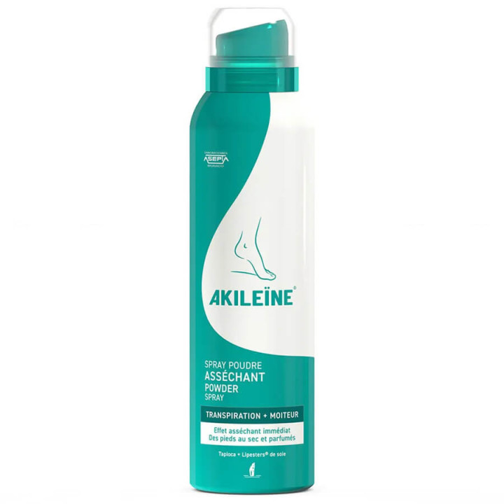 Akileïne Spray Poudre asséchant pour très forte transpiration 150 ml 3323034408701