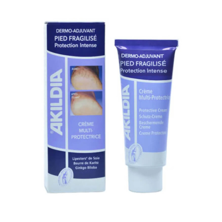 Akilidia Pied diabétique Protection Globale Crème multiprotectrice 75 ml 3323039879810