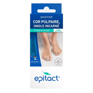 Epitact Silicone Finger Covers for Finger Pads and Ingrown Toenails x1 Size S