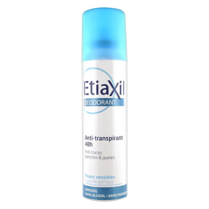 Etiaxil Anti Transpirant 48h Peaux Sensibles 150 ml 3401360114890