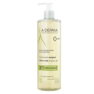 3-in-1 Moisturizing Shower Gel, 750 ml | A-Derma