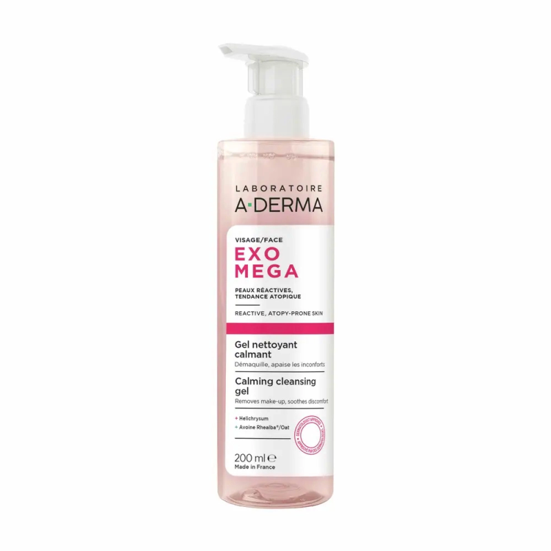 Exomega Soothing Cleansing Gel 200 ml | A-Derma