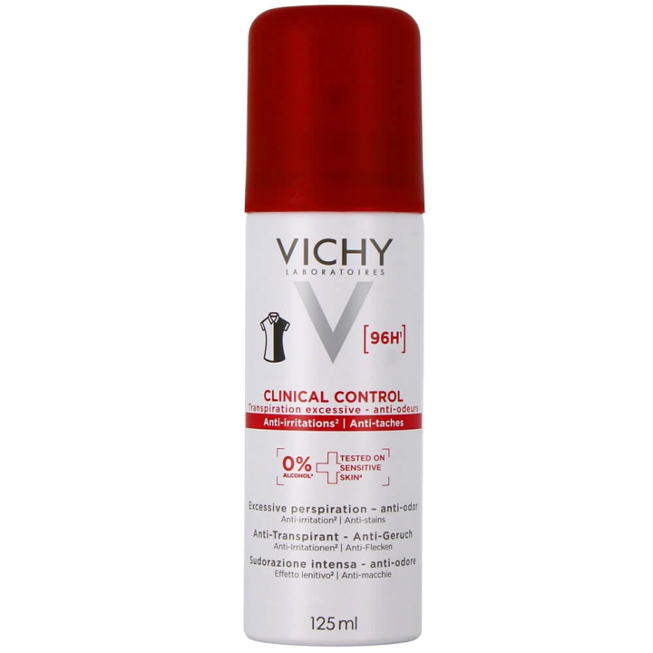 Clinical Control 96-Hour Antiperspirant 125 ml | Vichy