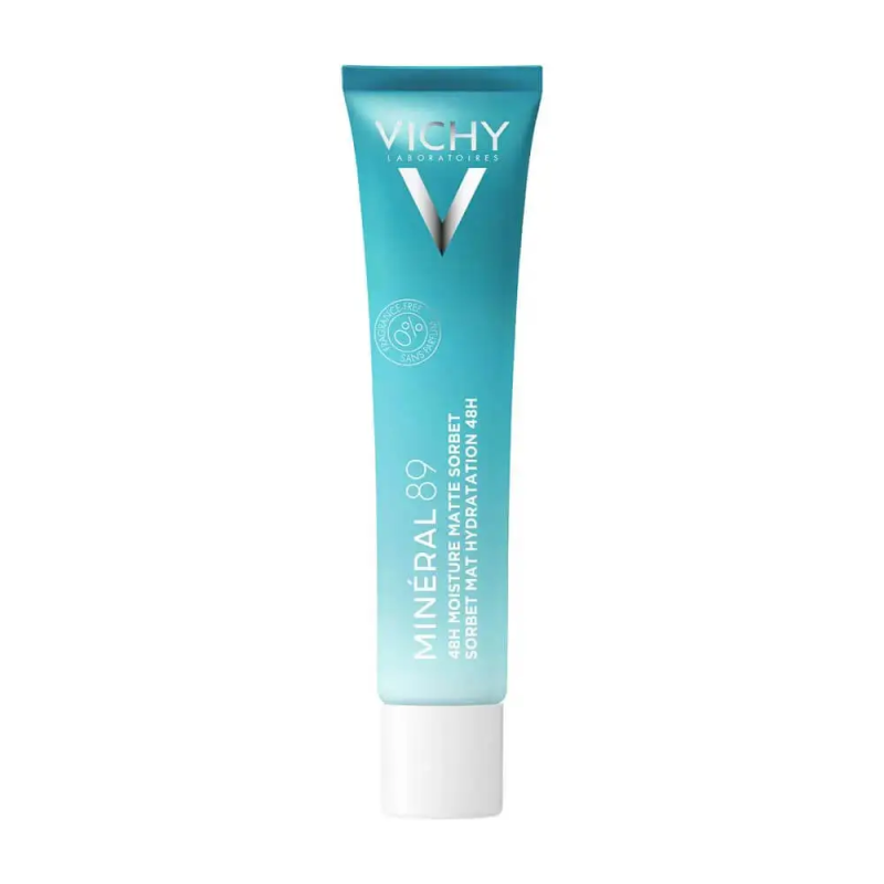 Vichy Minéral 89 Matte Cream Sorbet 48-Hour Moisturizer 40 ml