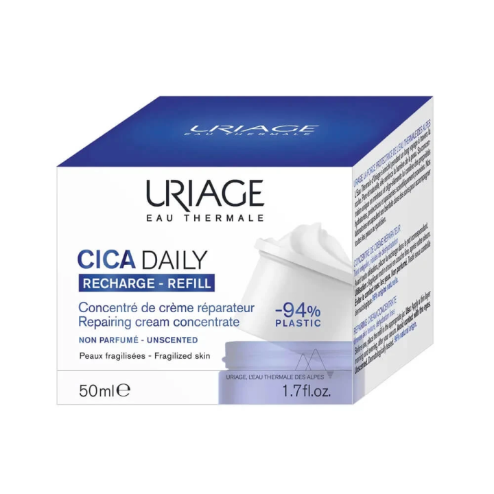 Uriage Cica-Daily Concentré de Crème Réparateur Éco-Recharge 50 ml 3661434011917