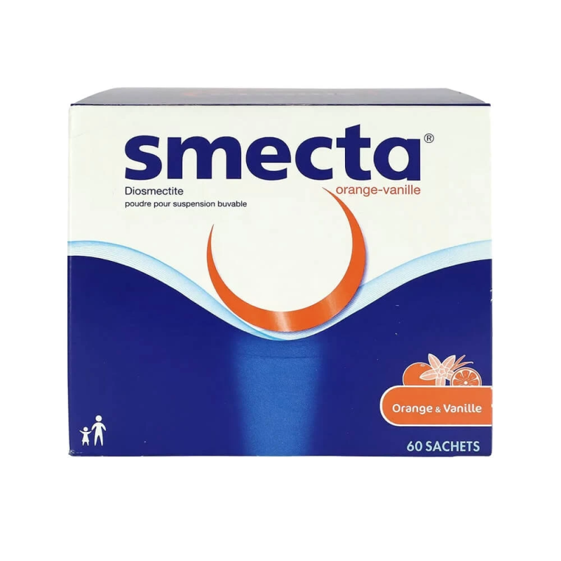 Smecta boite de 60 sachets arôme orange-vanille 3400931923138