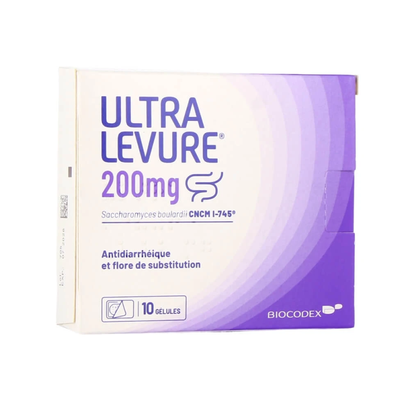 Ultra levure 200mg 10 gélules 3400922096612
