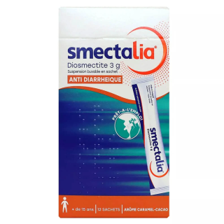 Smectalia Caramel-Cocoa Stick, 12 Sachets | Acute Diarrhea in Adults