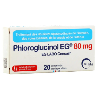 Phloroglucinol EG 80 mg 20 comprimés orodispersibles Generique Spasfon 3400936973329