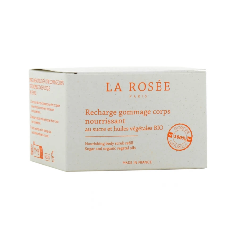 La Rosée Recharge Nourishing Body Scrub 200g | Organic Sugar & Oils