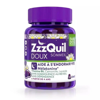 ZzzQuil Doux Sommeil Fruits des bois 30 gommes 8700216065009