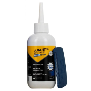 Apaisyl Anti-Poux et Lentes Lotion Xpert Plus 200 ml 5410765005809