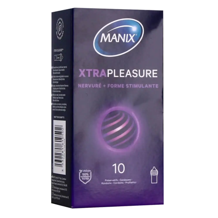 Manix Préservatifs Xtra Pleasure 10 préservatifs 3532281610502