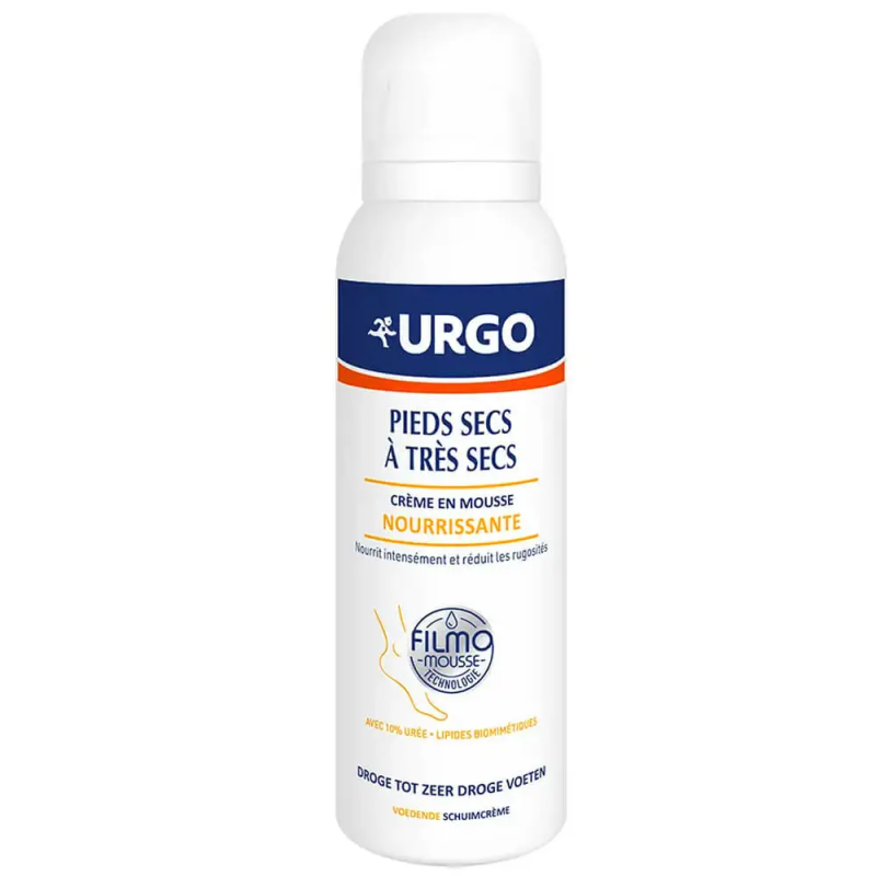Urgo Foaming Cream for Very Dry Feet 125 ml | 10% Urea