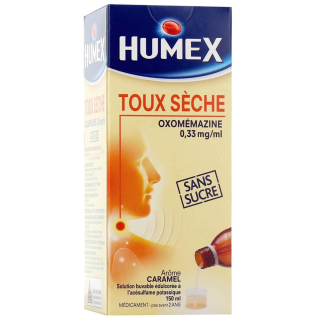 Humex Oxomemazine for Dry Cough, Sugar-Free, 150 ml