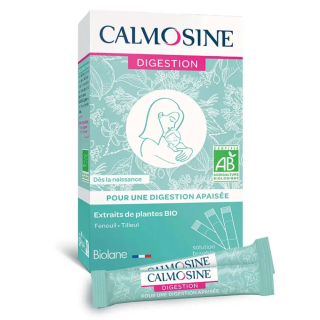 Calmosine Organic Digestive Aid, 12 Single-Serve Packets