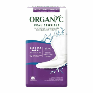 Organyc Serviettes Extras pour Fuites Urinaires 12 protections 8016867021142