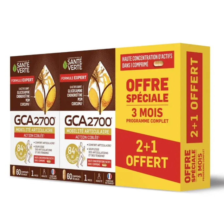 Santé Verte GCA 2700 Mobilité Articulaire 180 comprimés 3700695203980