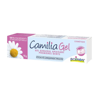 Boiron Camilia Gel gingival apaisant premières dents 15 gr 3352712013241