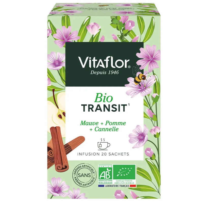 Vitaflor Organic Digestive Herbal Tea (20 Tea Bags) | Digestion