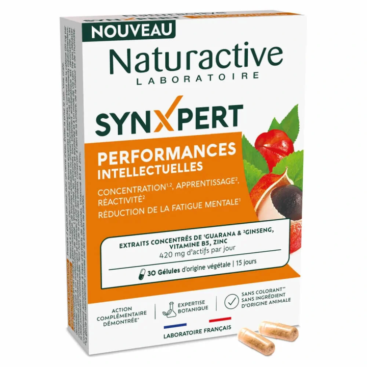 Naturactive SYNXPERT Performances intellectuelles 30 gélules 3665606003434