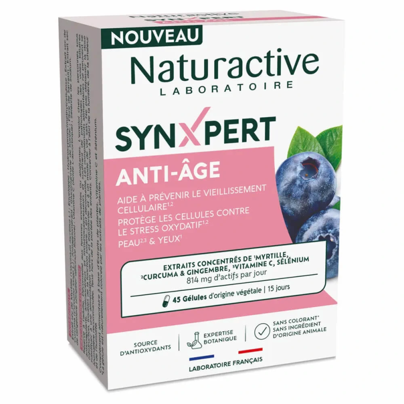 Naturactive SYNXPERT Anti-âge 45 gélules 3665606003465