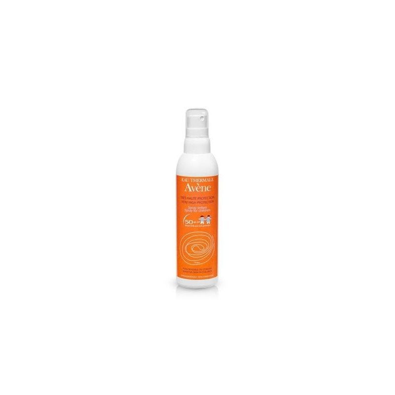 Avène Lait enfant 50+ sans parfum (spray 200ml) Avène Lait enfant 50+ sans parfum (spray 200ml)