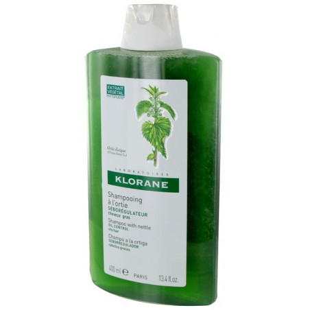 Klorane Nettle Sebum Shampoo. 400ml