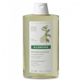 Klorane Vitaminized Shampoo with Cedar Pulp. 400ml bottle 